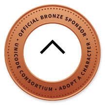 Unicode Official Bronze Sponsor